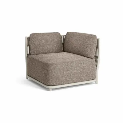 Lawn sofas - Cala Sofa 1Seat Corner - JATI KEBON