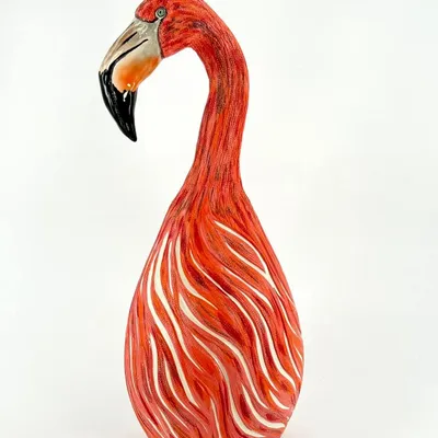 Sculptures, statuettes and miniatures - FLAMINGO - MOSCHE BIANCHE