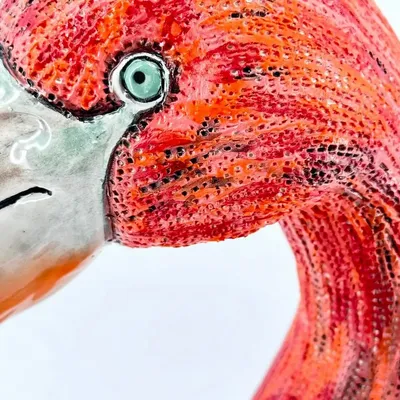 Sculptures, statuettes et miniatures - FLAMINGO - MOSCHE BIANCHE