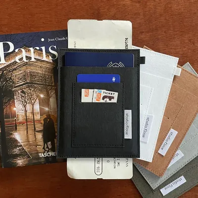 Stationery - [studio floue] Paper Leather Passport Case - SEOUL DESIGN FOUNDATION