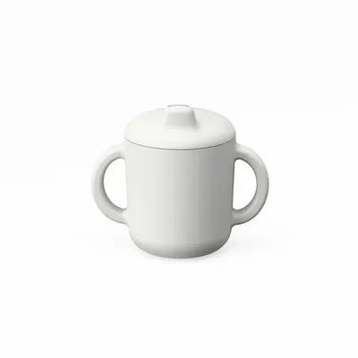 Repas pour enfant - Tasse à bec en silicone avec poignées - Cloud - EKOBO
