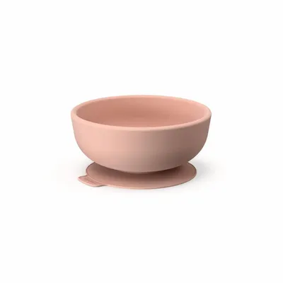 Repas pour enfant - Bol ventouse en silicone - Blush - EKOBO