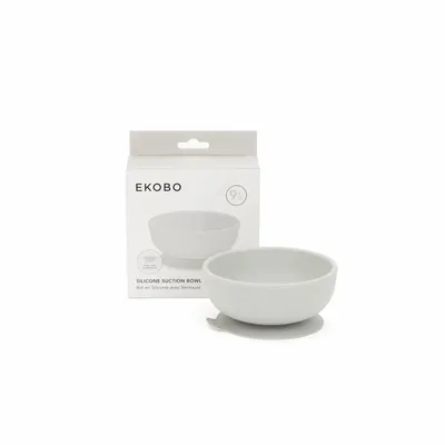 Children's mealtime - Silicone Suction Bowl - Cloud - EKOBO