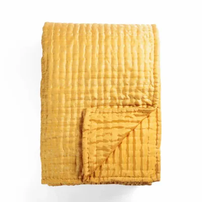 Throw blankets - Quilt Ritournelle - LE MONDE SAUVAGE BEATRICE LAVAL