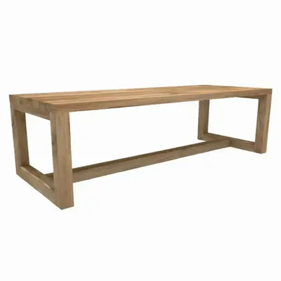 Other tables - Fred table natural teak outdoor - SEMPRE IN & OUTDOOR LIVING BV