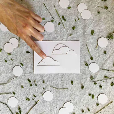 Gifts - NUAGE OISO® Object Card - White - OISO