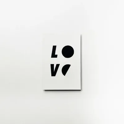 Cadeaux - LOVE Carte-objet OISO® - OISO