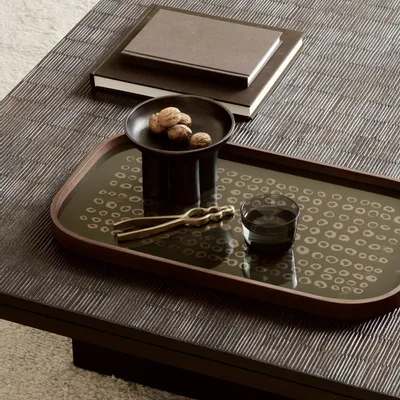 Plateaux - Plateau en verre Second Nature - ETHNICRAFT