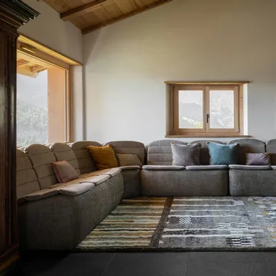 Fabric cushions - Coussin Le Magicien - LE MONDE SAUVAGE BEATRICE LAVAL