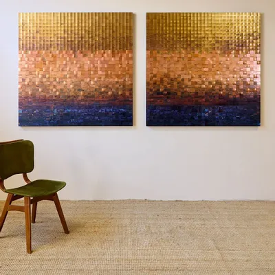 Unique pieces - DUNE - Diptych - SANNE TERWEIJ