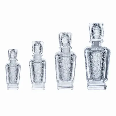 Decorative objects - SQUARE LEAVES BOTTLE - GÉODE