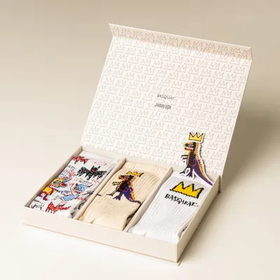 Socks - Athletic Basquiat Pack - JIMMY LION