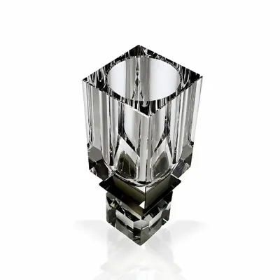 Crystal ware - Handmade Crystal Flower Vase Ambrosiá - ARCAICO