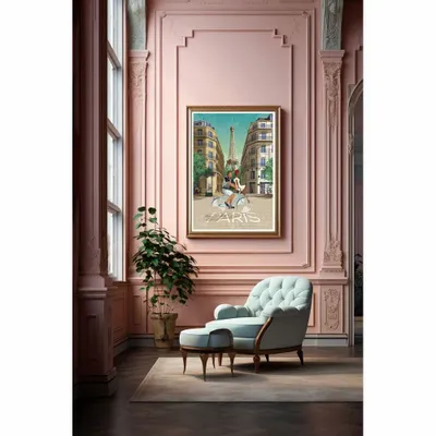 Poster - DOZ - Paris Haussmann poster - LA MAISON JOSÉPHINE