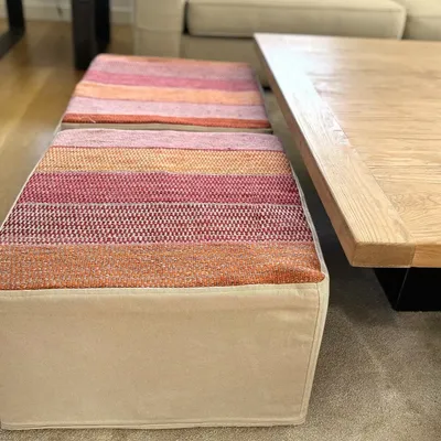 Ottomans - BAIMARA ethnic puffs - BAIMARA