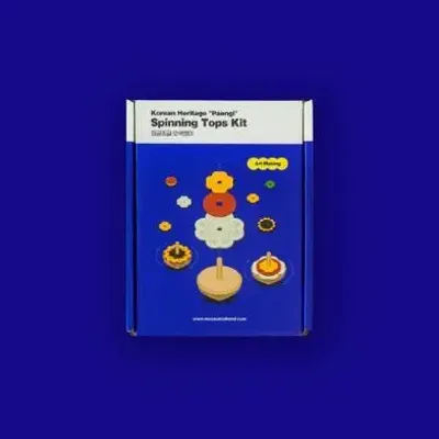 Loisirs créatifs pour enfant - [ARTSOOMBI] Museum in Hand Héritage Coréen Kit DIY Toupies Paengi - KCDF
