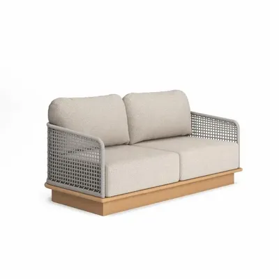 Canapés de jardin - Acri teak Sofa 2seat - JATI KEBON