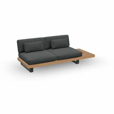 Sofas - Truro Sofa 2seat with sidetable - JATI KEBON