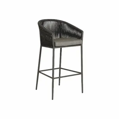 Chaises de jardin - Fortuna rope Bar chair - JATI KEBON