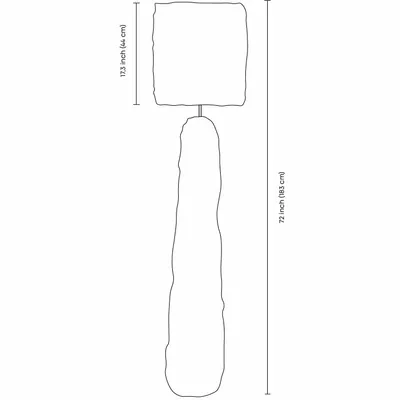 Lampadaires - Lampadaire Sea Star — Base sculpturale en biocomposite avec franges en - PLETOSTUDIO