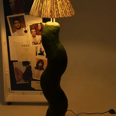 Lampadaires - Lampadaire Shadow Akva — Design d'éclairage sculptural organique - PLETOSTUDIO