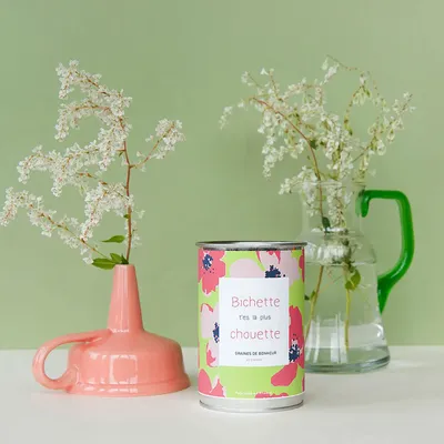Cadeaux - Kit à semer "Bichette t'es la plus chouette" - MAUVAISES GRAINES