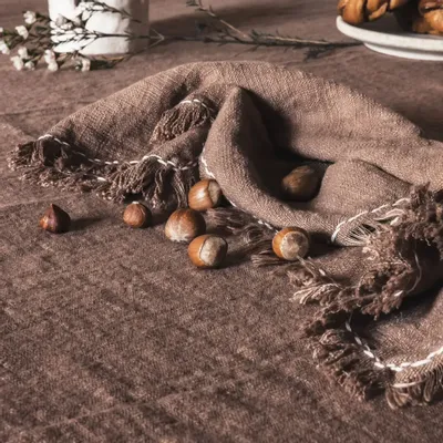 Napkins - Pair of napkins MARINARA 45x45cm - BED AND PHILOSOPHY