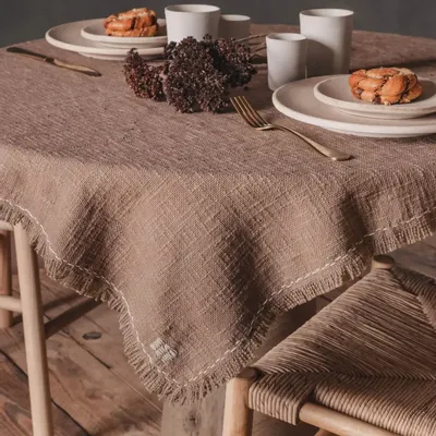 Table cloths - Tablecloth MATRIJANA1 170x170cm - BED AND PHILOSOPHY