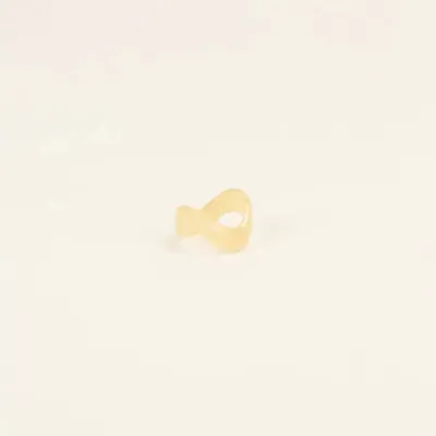 Bijoux - Bague Onde en corne blonde taille L - L INDOCHINEUR X RIVÊT