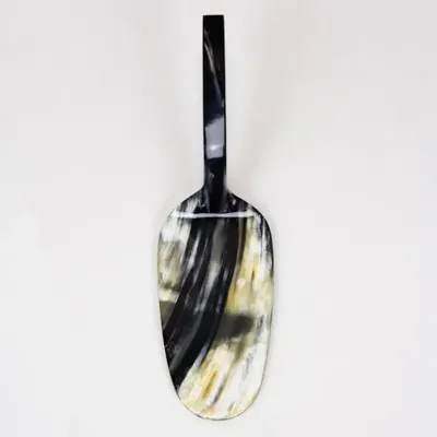 Couverts & ustensiles de cuisine - Pelle à tarte Baguette en corne noire africaine - L INDOCHINEUR X RIVÊT
