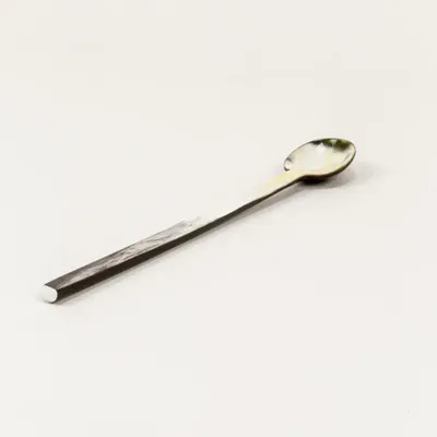 Couverts & ustensiles de cuisine - Cuillère à confiture Baguette en corne noire africaine - L INDOCHINEUR X RIVÊT