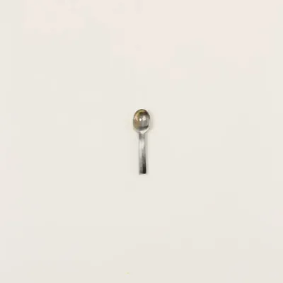 Couverts & ustensiles de cuisine - Set de 6 cuillères à sel Baguette en corne noire africaine (par 6) - L INDOCHINEUR X RIVÊT