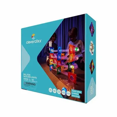 Jouets enfants - Pack de 100 lampes Dazzling Lights Ball Run Intense - CLEVERCLIXX BV