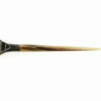Barrettes - Orchid hairpin in plain black horn - L INDOCHINEUR X RIVÊT