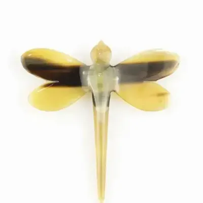 Brooches - Dragonfly brooch in blond horn - L INDOCHINEUR X RIVÊT
