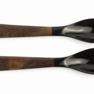 Couverts & ustensiles de cuisine - Grands couverts corne et bois - L INDOCHINEUR X RIVÊT