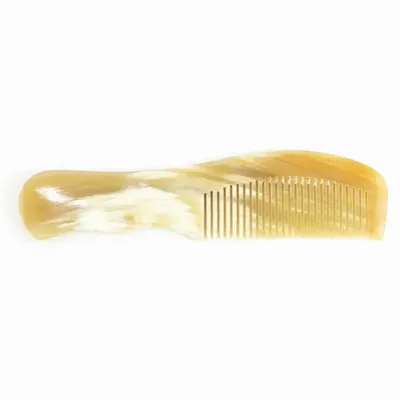 Hair accessories - Comb with blond horn handle - L INDOCHINEUR X RIVÊT