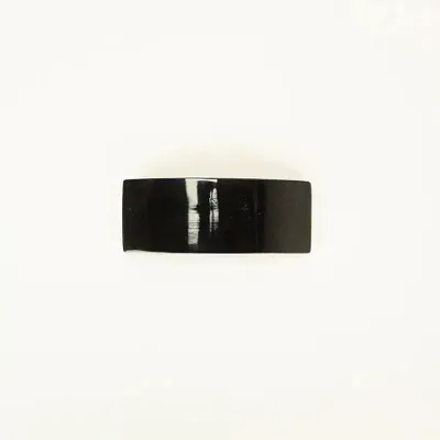 Barrettes - Rectangular barette in marbled black horn - L INDOCHINEUR X RIVÊT