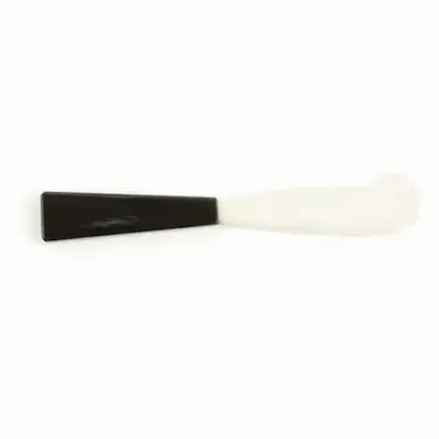 Knives - Butter knife with black horn handle and bone blade - L INDOCHINEUR X RIVÊT