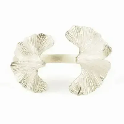 Bracelets - Outside-ward gingko bracelet in coppery brass - L INDOCHINEUR X RIVÊT