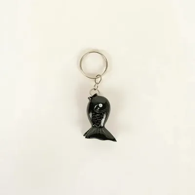 Decorative objects - Key holder "round fish" in black horn (by 4) - L INDOCHINEUR X RIVÊT