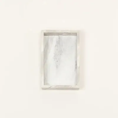 Plateaux - Petit plateau Titan en marbre noir - L INDOCHINEUR X RIVÊT