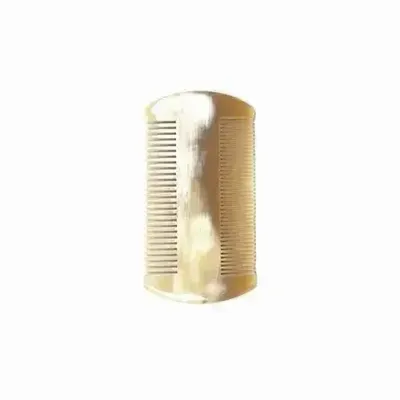 Hair accessories - Double comb in blond horn - L INDOCHINEUR X RIVÊT