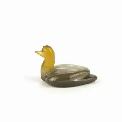 Knives - Set of 6 duck knife holders in blond horn - L INDOCHINEUR X RIVÊT