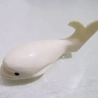 Knives - Set of 6 whale knife holders in bone - L INDOCHINEUR X RIVÊT