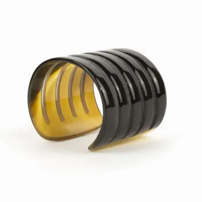 Bracelets - Manchette striée en sabot taille S - L INDOCHINEUR X RIVÊT
