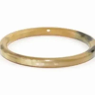 Bracelets - Single band in blond horn in Size S - L INDOCHINEUR X RIVÊT