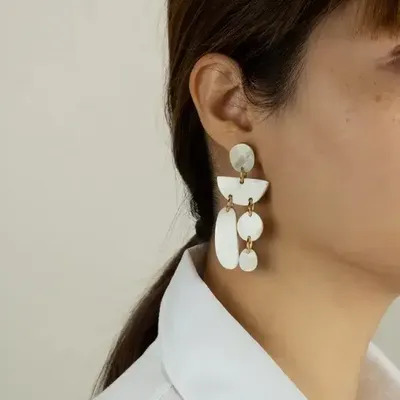 Jewelry - Pampilles earrings in blond horn - L INDOCHINEUR X RIVÊT