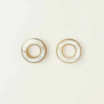 Jewelry - Auréole earrings in blond horn - L INDOCHINEUR X RIVÊT