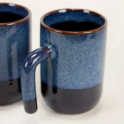 Accessoires thé et café - Set de 2 mug Hoa Bien verte, 300ml - L INDOCHINEUR X RIVÊT